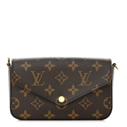 Louis Vuitton Monogram Felicie Strap & Go Felicie Pochette Kaki 1 of 11