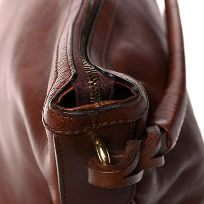 Gucci Calfskin Twist Strap Hobo Brown 21 of 23