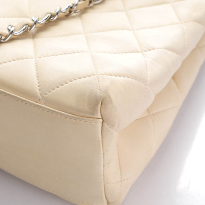 Chanel Lambskin Quilted CC Tote Beige Clair 7 of 8