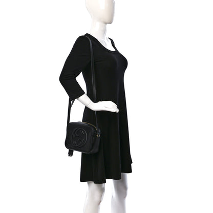 Gucci Pebbled Calfskin Small Soho Disco Bag Black 2 of 9