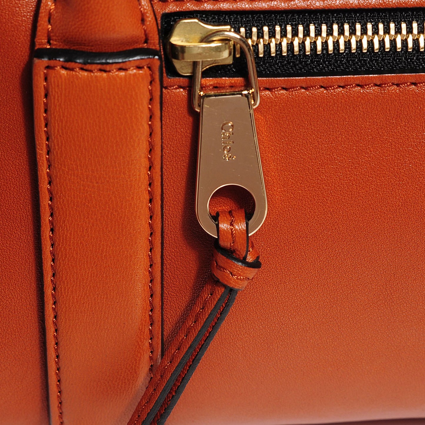 Leather Madeleine Satchel Brown