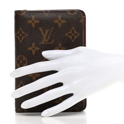 Louis Vuitton Monogram Porte Papier Zippe Wallet 2 of 7