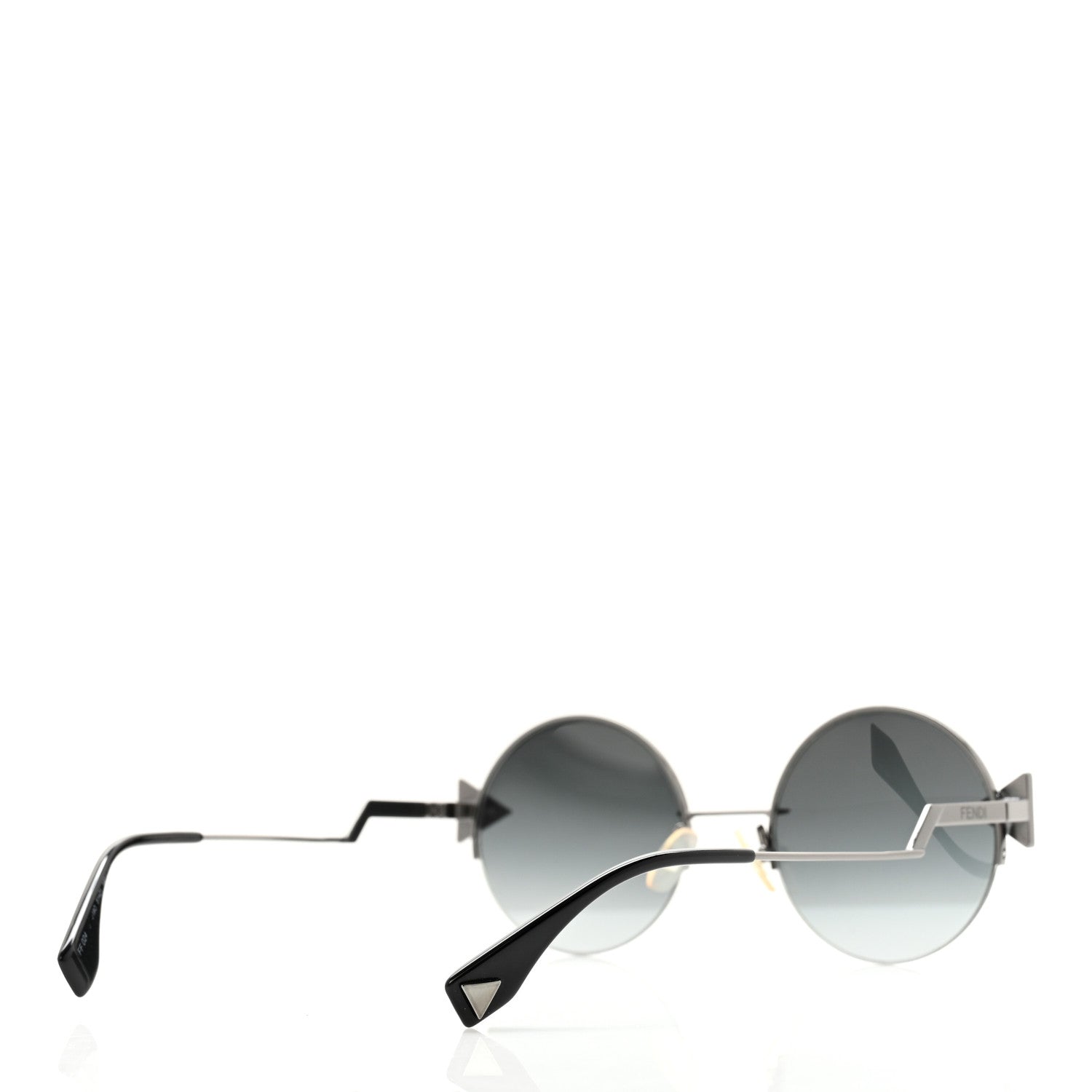 Fendi Metal Fendi FF024 Sunglasses Silver 4 of 7