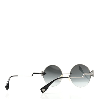 Fendi Metal Fendi FF024 Sunglasses Silver 4 of 7