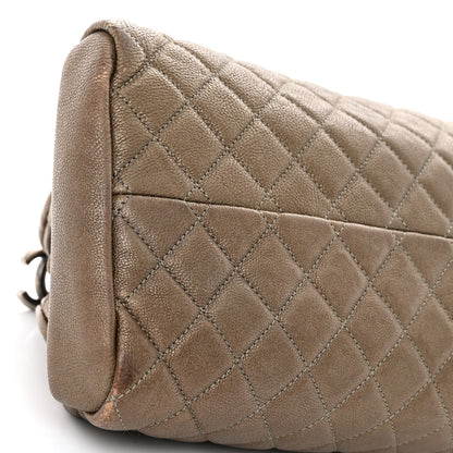 Chanel Caviar Quilted Medium Just Mademoiselle Beige 9 of 14