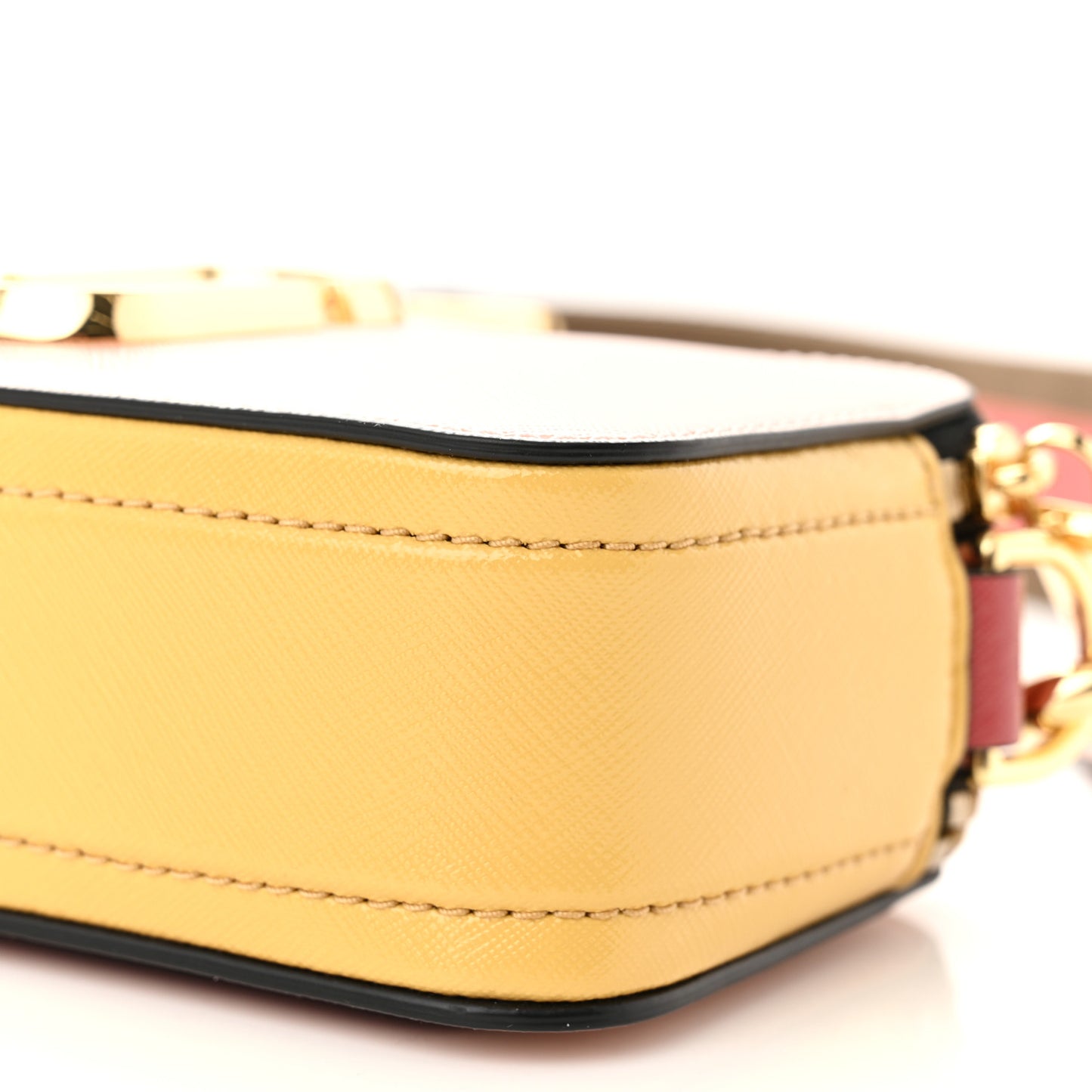 Saffiano Small Snapshot Camera Bag New Rose