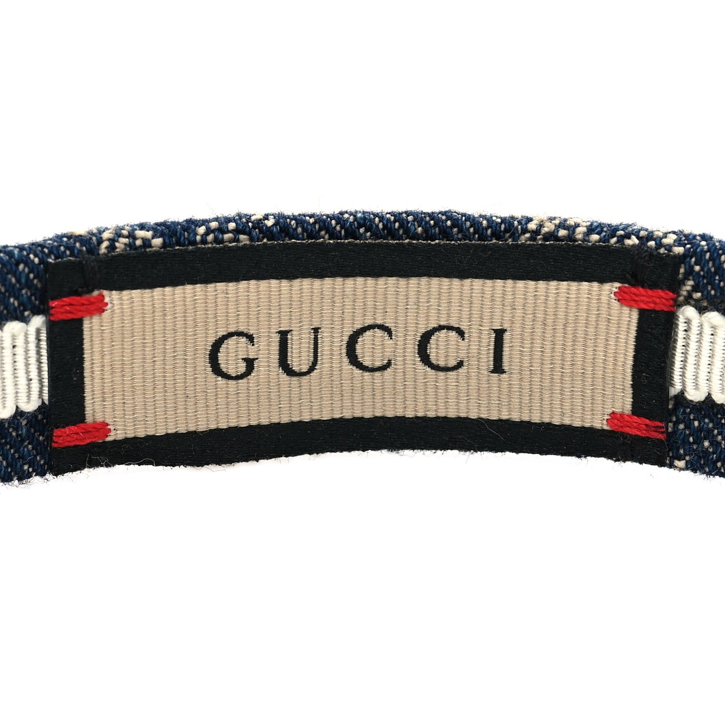 Denim Monogram Headband