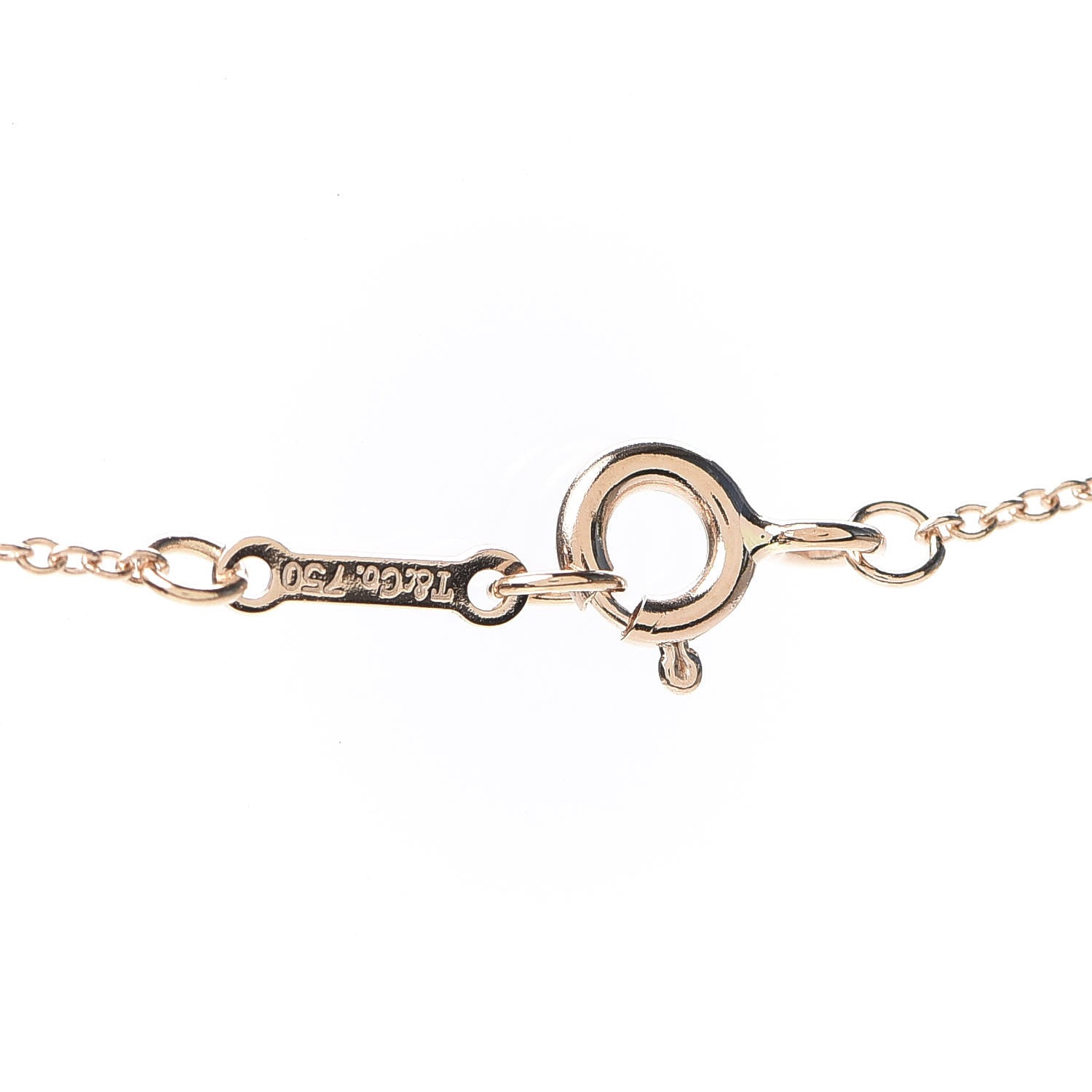 Tiffany 18K Rose Gold Paloma Picasso Crown of Hearts Pendant Necklace 5 of 5
