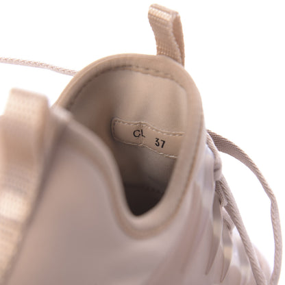 Christian Dior Neoprene Rubber Womens D-Connect Sneakers 37 Nude 10 of 11
