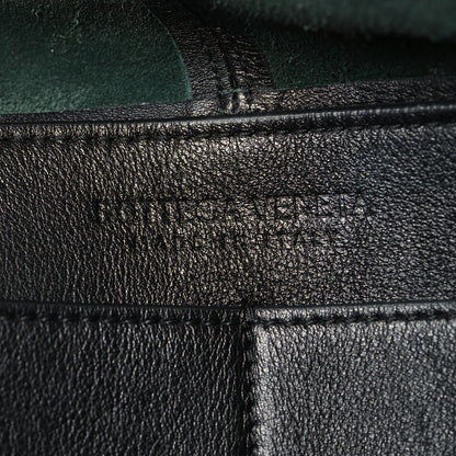 Bottega Veneta Silky Calfskin Medium Sawyer Messenger Bag Black 6 of 10