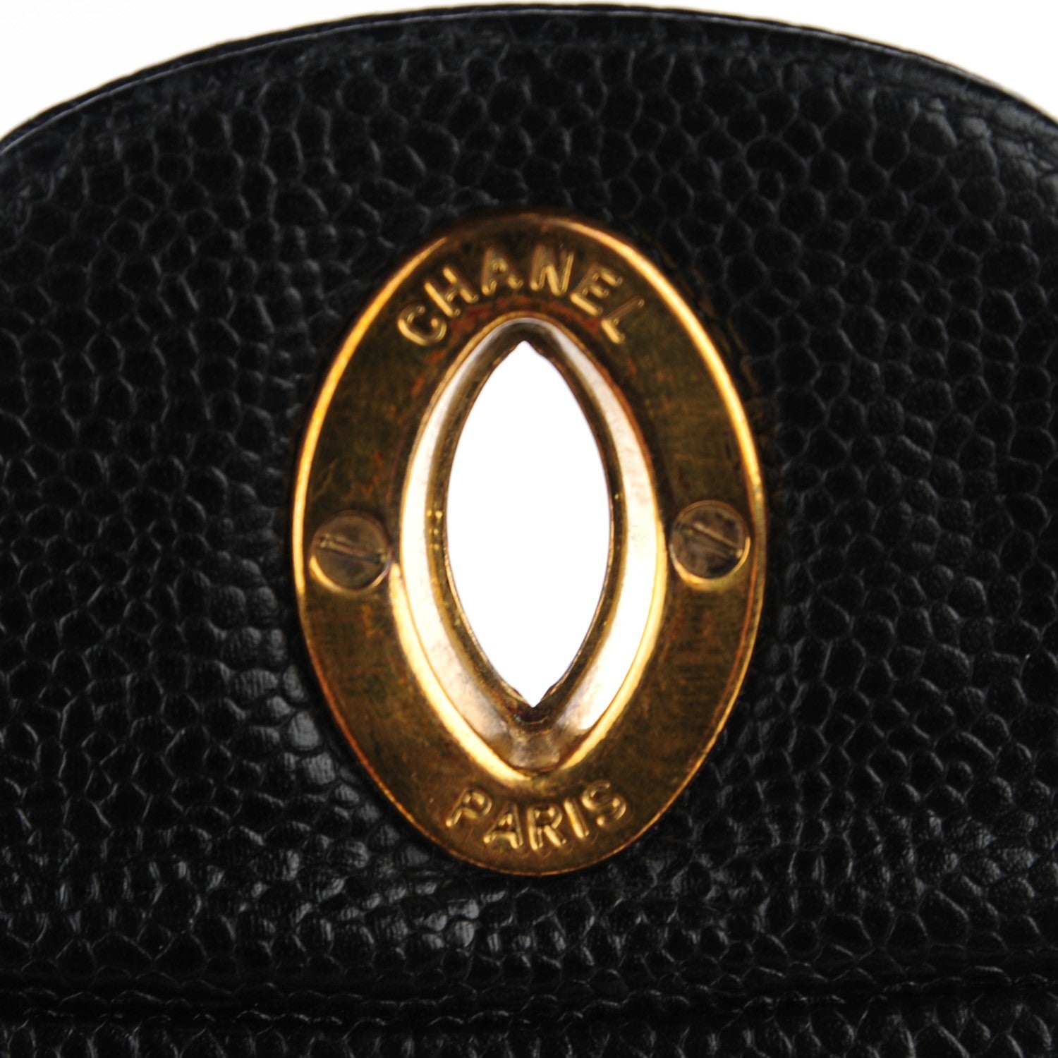 Chanel Caviar Vertical Quilt Jumbo Flap Black 6 of 9