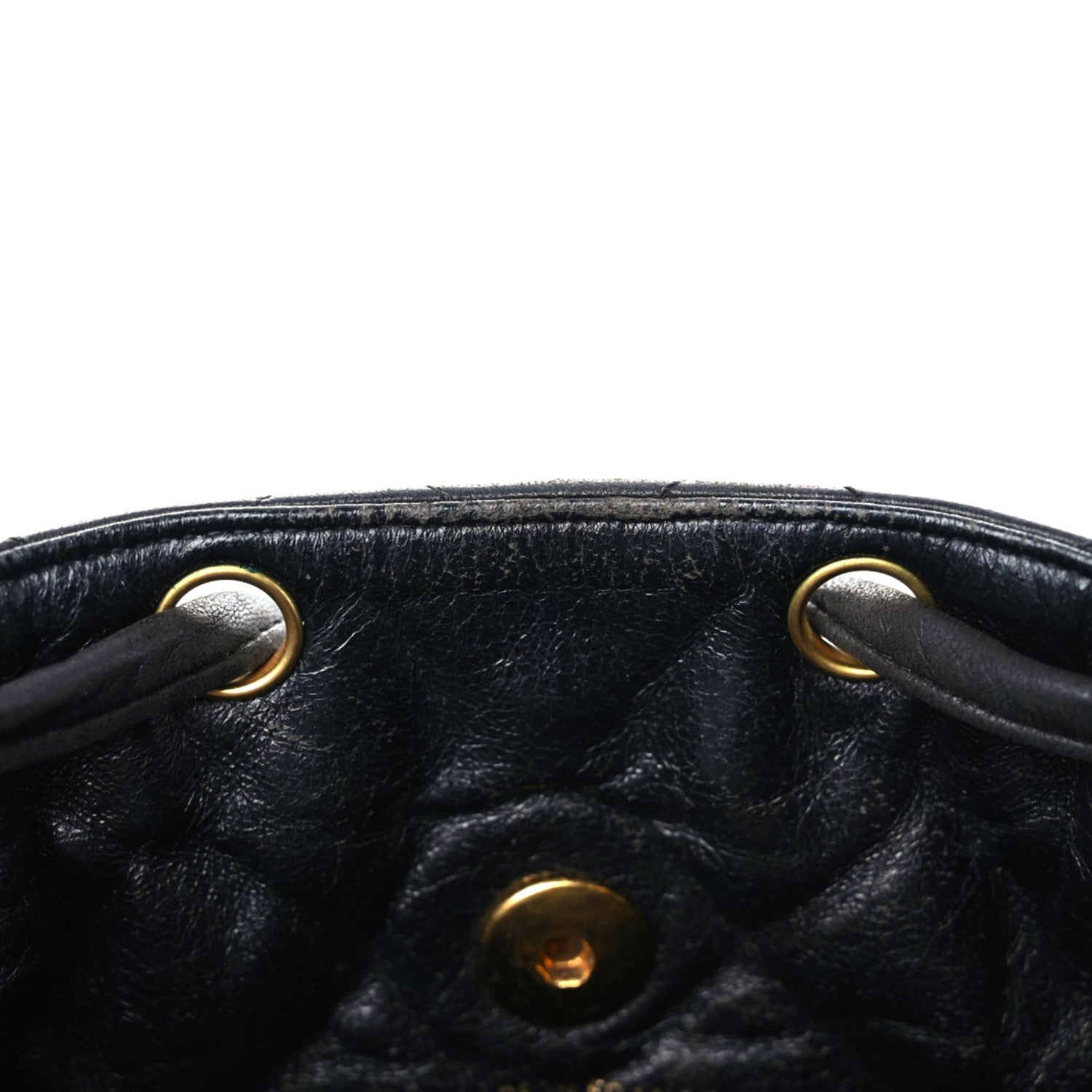 Chanel Lambskin Quilted Backpack Black 24 of 24