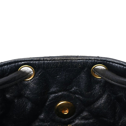 Chanel Lambskin Quilted Backpack Black 24 of 24
