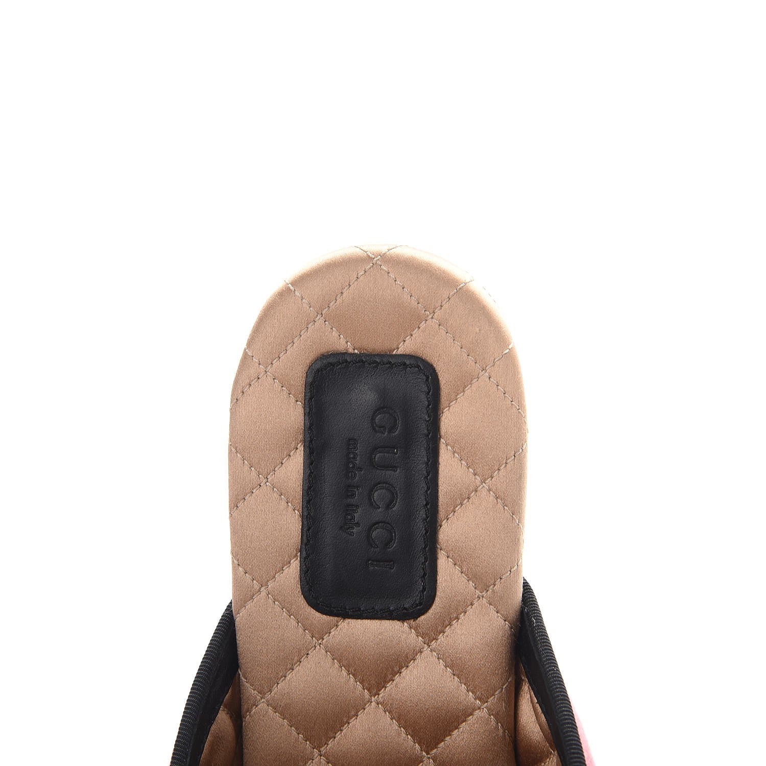 Gucci Velvet Embellished Evening Slippers 37 Pink 7 of 8