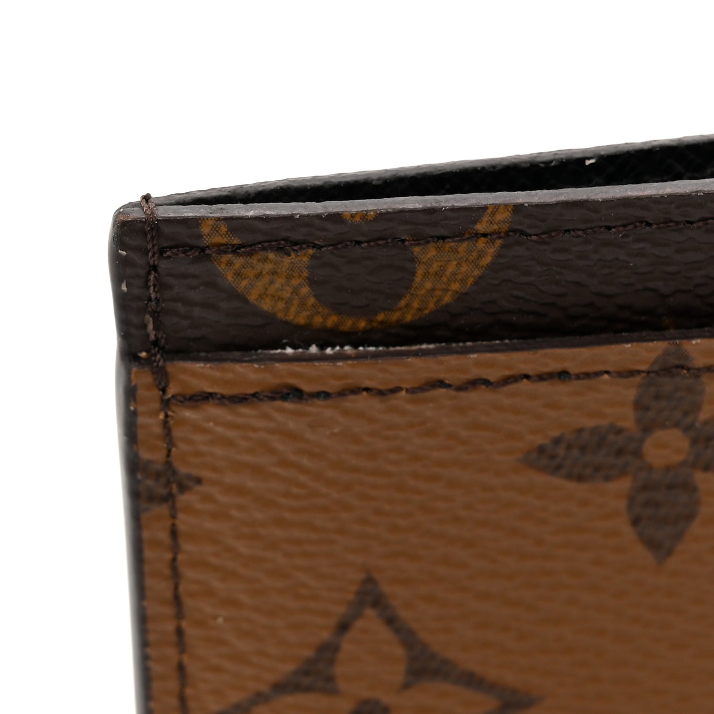 Reverse Monogram Card Holder
