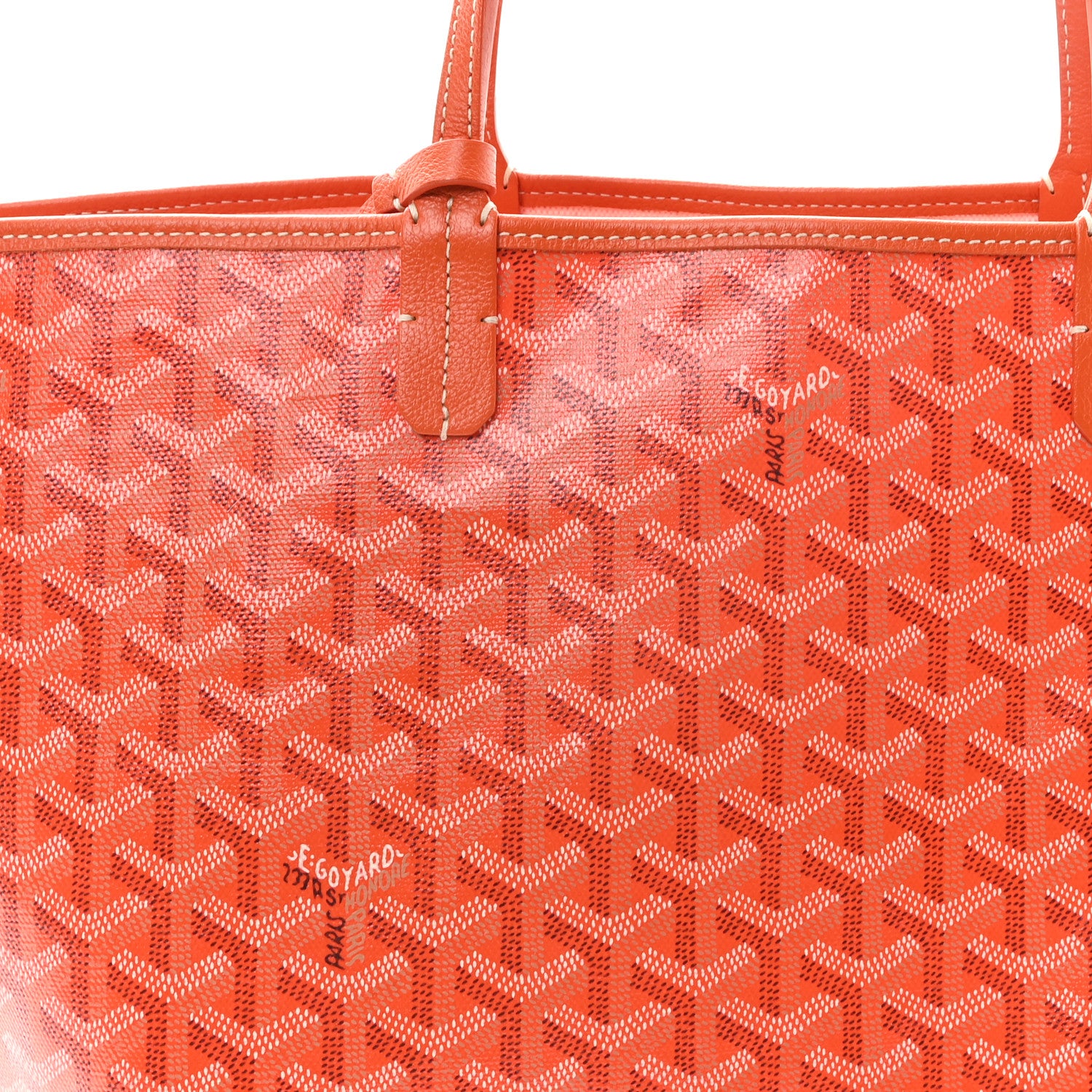 Goyard Goyardine Saint Louis PM Orange 8 of 10