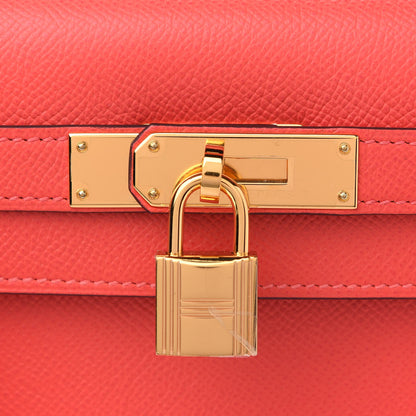Hermes Epsom Kelly Sellier 28 Rose Jaipur 8 of 11