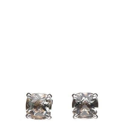 Tiffany Sterling Silver Green Quartz Sparklers Earrings 1 of 5