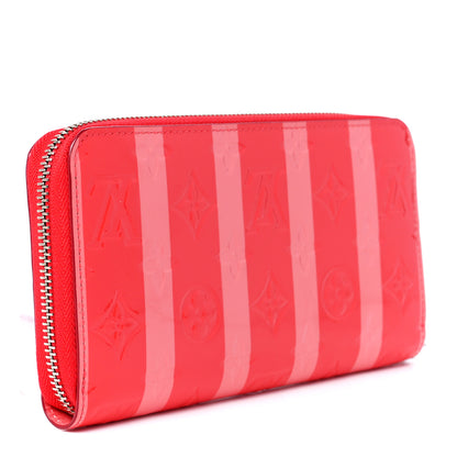 Louis Vuitton Vernis Rayures Zippy Wallet Poppy 3 of 13