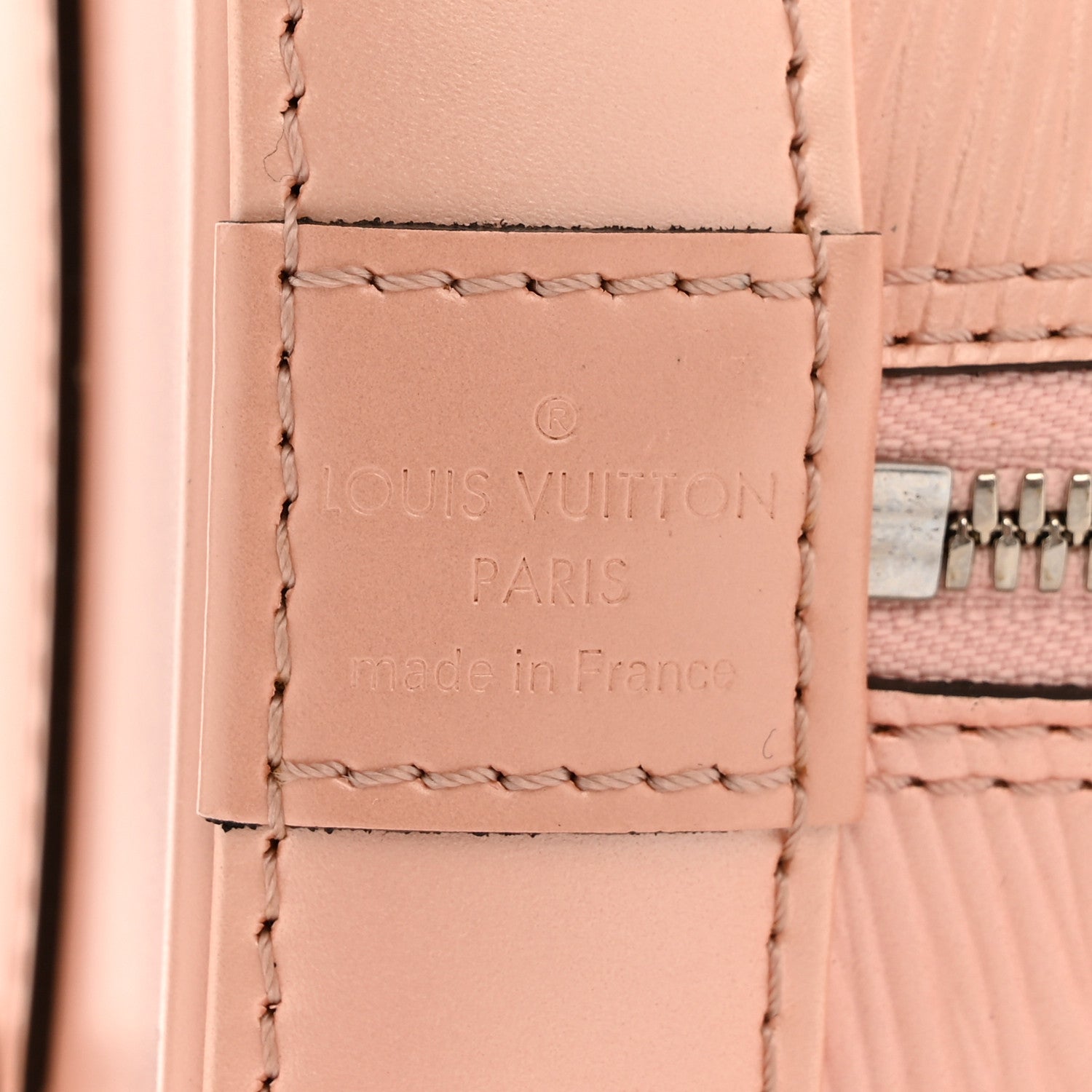 Louis Vuitton Epi Alma PM Rose Nacre 6 of 13