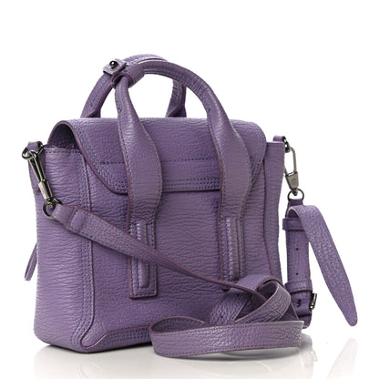 3.1 Phillip Lim Textured Calfskin Mini Pashli Satchel Violet 3 of 10