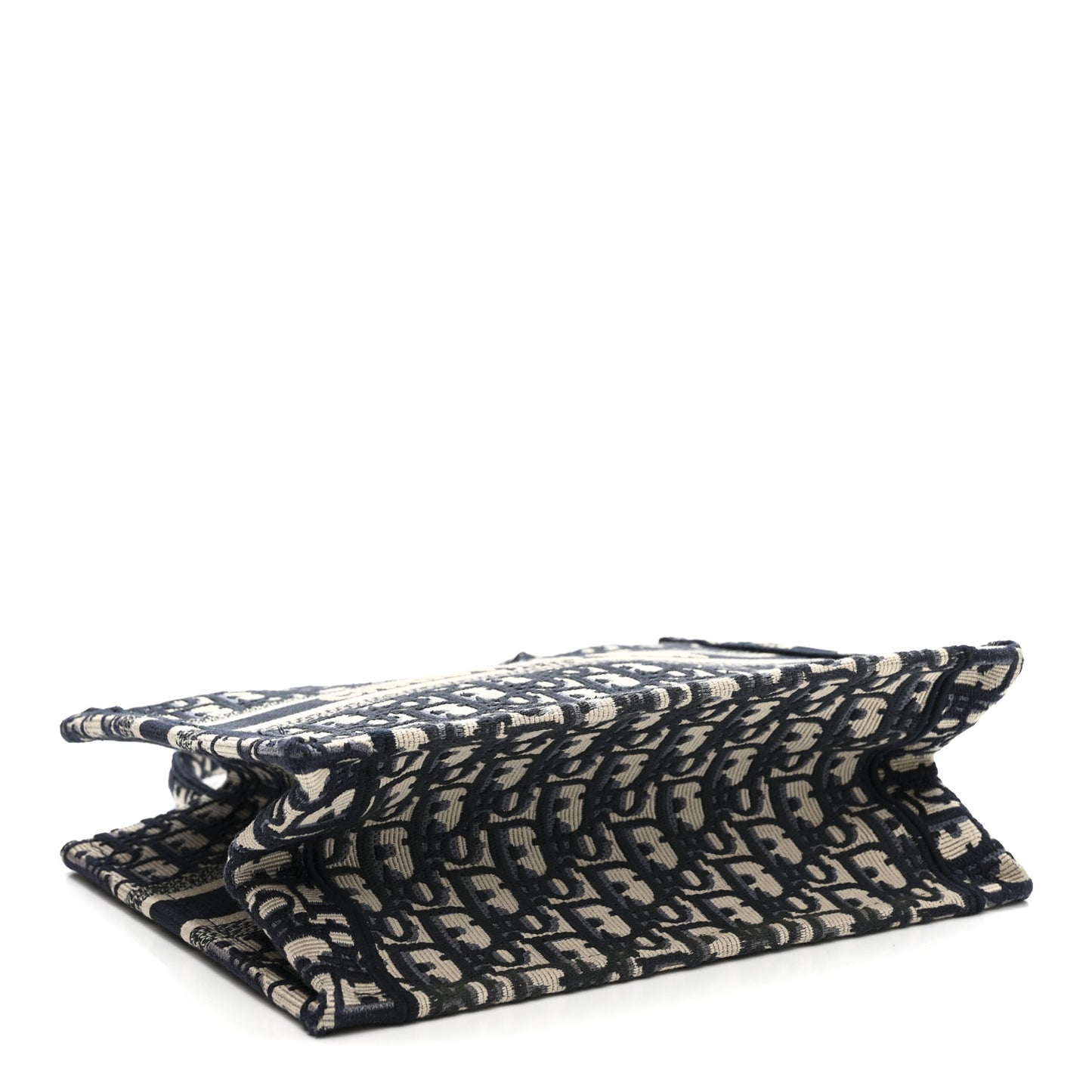 Oblique Small Book Tote Blue Multicolor