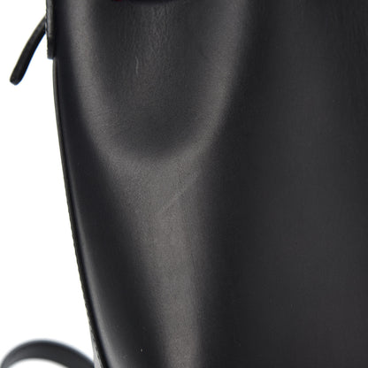Mansur Gavriel Calfskin Mini Mini Bucket Bag Black Flamma 10 of 10