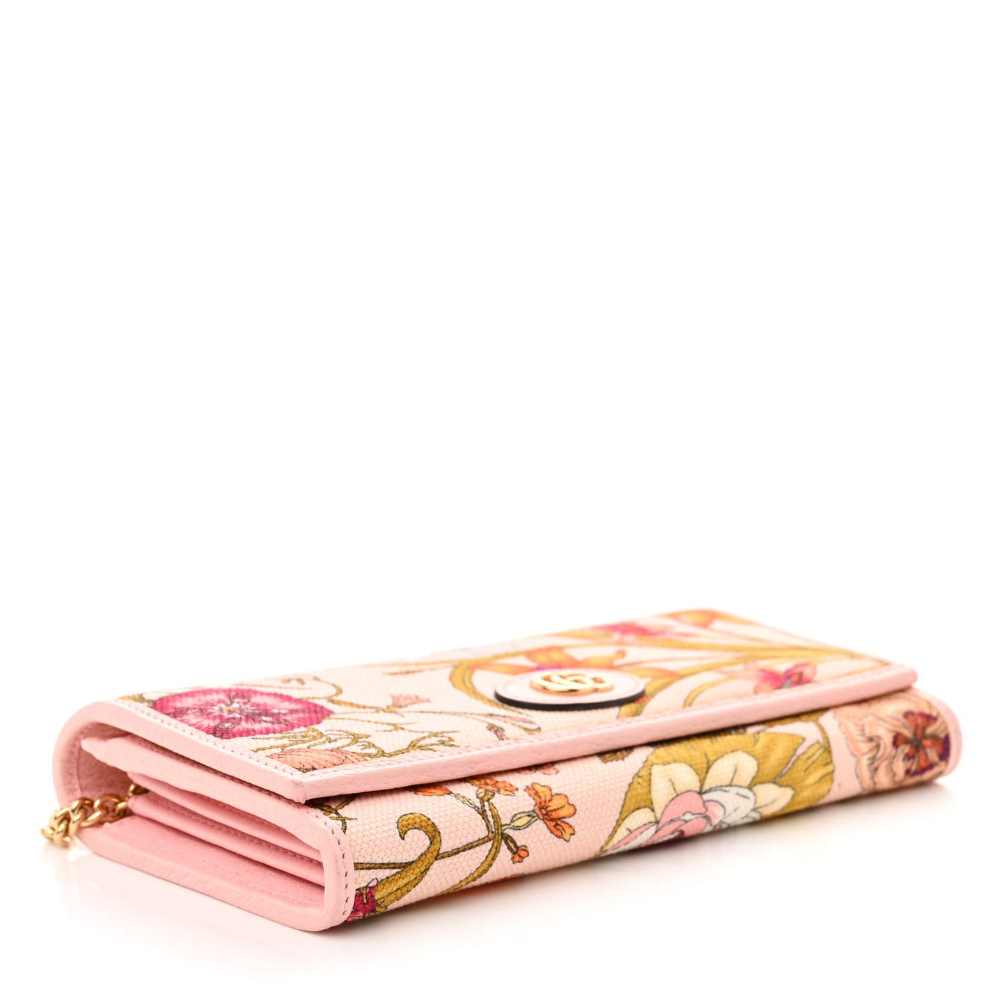 Canvas Flora Wallet On Chain Light Pink