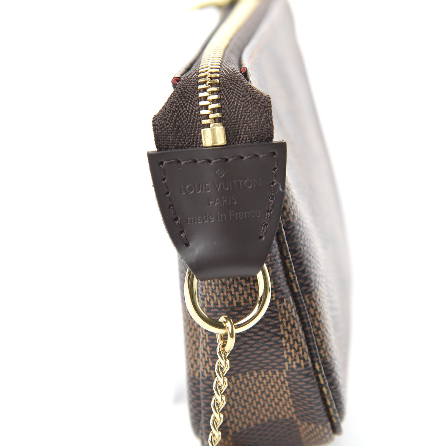 Louis Vuitton Damier Ebene Mini Pochette Accessories 8 of 11
