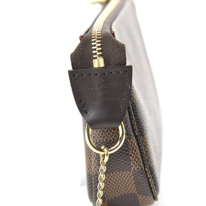 Louis Vuitton Damier Ebene Mini Pochette Accessories 8 of 11