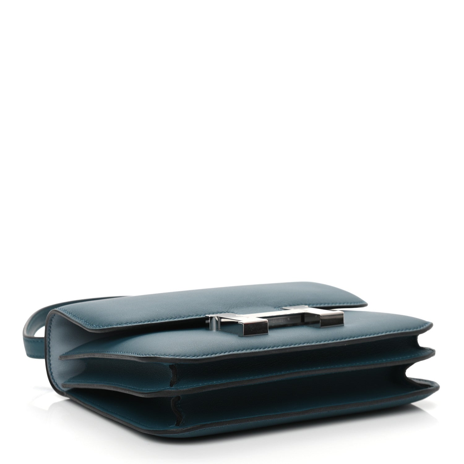 Hermes Swift Constance Verso 18 Colvert Bleu Lin 3 of 10