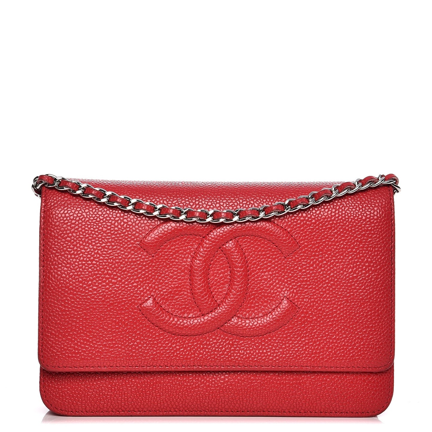 Caviar Timeless CC Wallet On Chain WOC Dark Pink