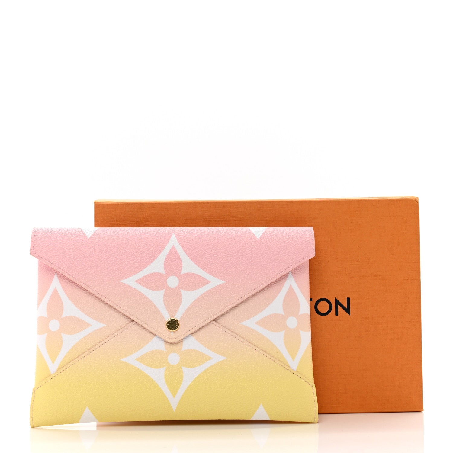 Louis Vuitton Monogram Giant By The Pool Large Kirigami Pochette Pink 8 of 8