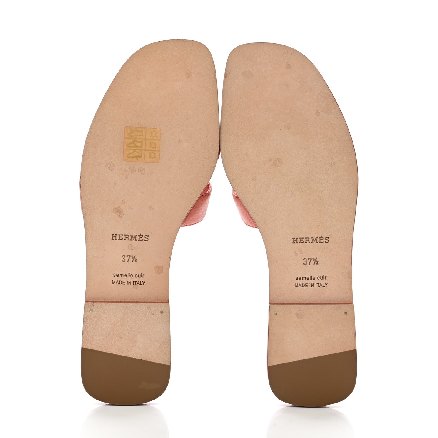 Goatskin Oran Sandals 37.5 Rouge Blush
