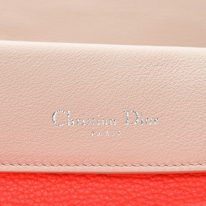 Christian Dior Bullcalf Mini Be Dior Satchel Fluorescent Goji Pink 7 of 19