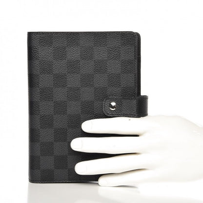 Louis Vuitton Damier Graphite Medium Ring Agenda Cover 2 of 7