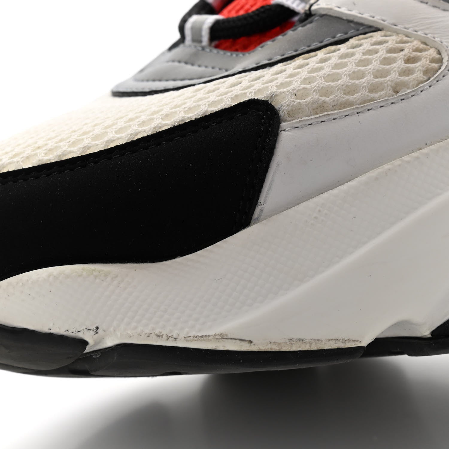Christian Dior Technical Mesh Calfskin Mens B22 Sneakers 41 Black White Red 13 of 13