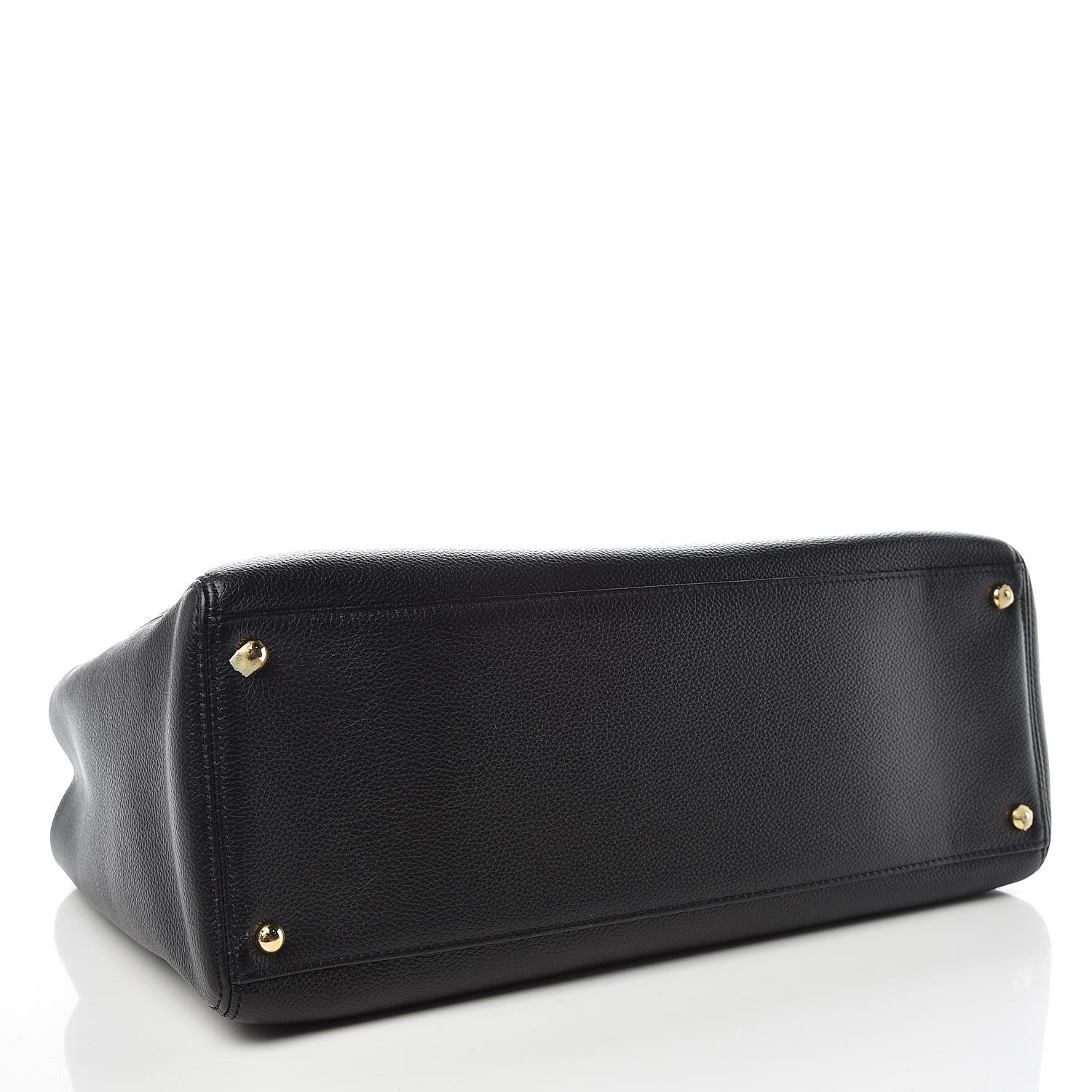 Chanel Calfskin Cerf Executive Shopper Tote Black 4 of 13