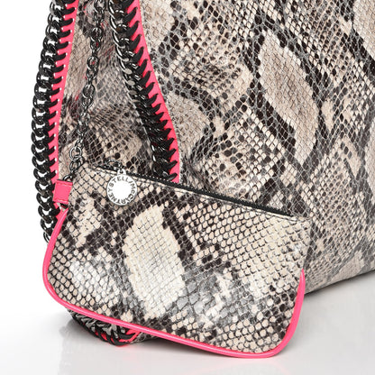Stella McCartney Eco Python Big Falabella Tote Grey 8 of 8