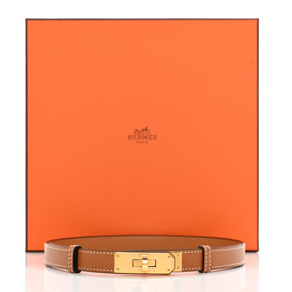 Hermes Epsom Kelly Belt Gold 5 of 5