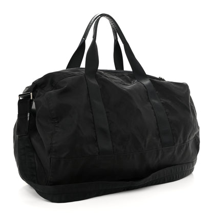 Prada Tessuto Nylon Duffle Black 2 of 9