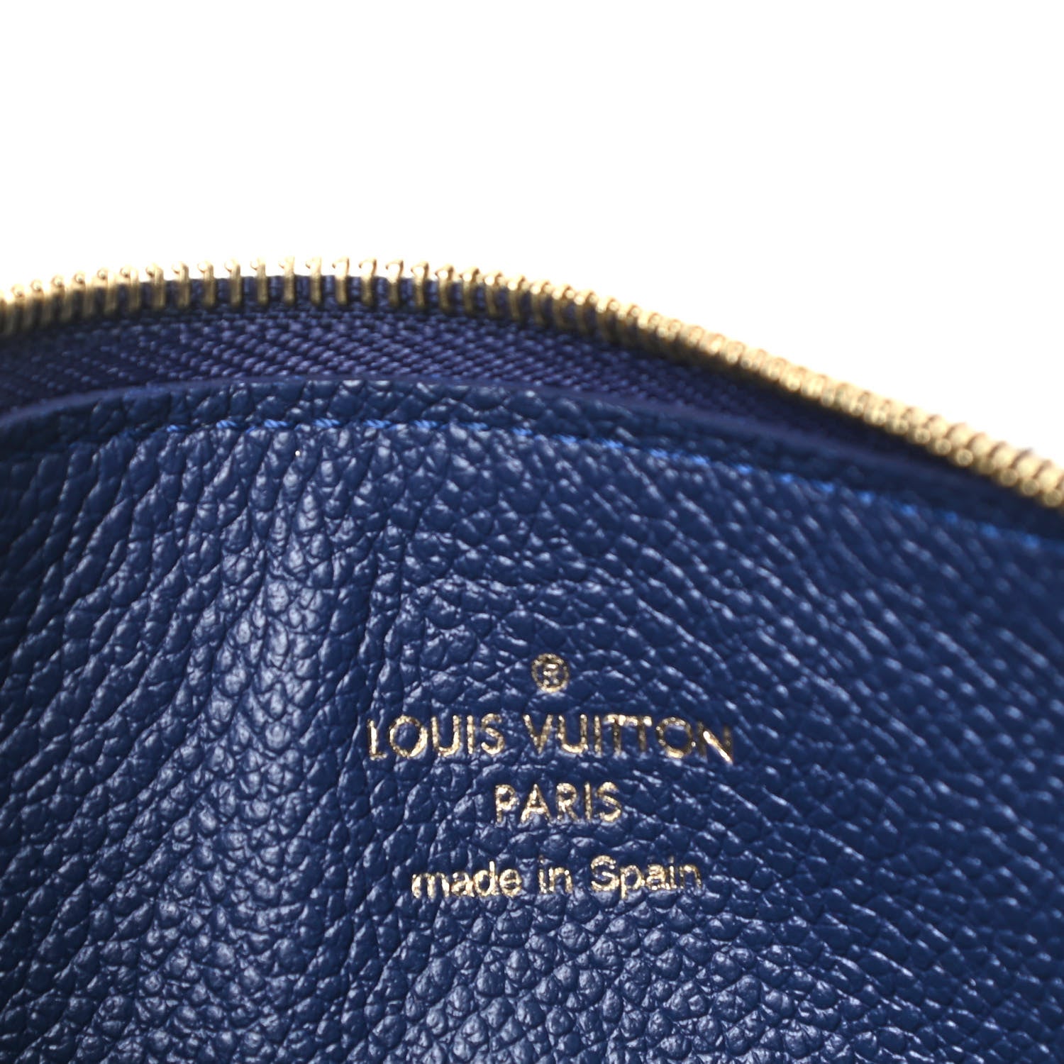 Louis Vuitton Empreinte Curieuse Wallet Zippered Insert Iris 10 of 11