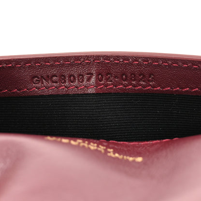 Saint Laurent Patent Monogram Phone Holder Crossbody Chataigne 6 of 9