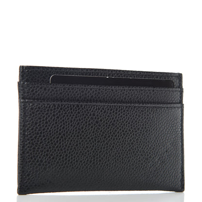 Chanel Caviar Timeless CC Card Holder Black 3 of 9