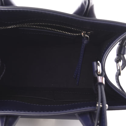 Balenciaga Patent Padlock Mini All Afternoon Tote Violet 4 of 11
