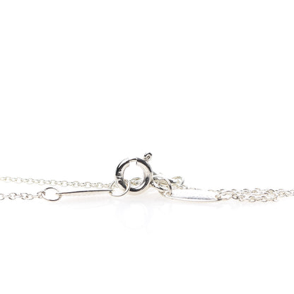 Tiffany Sterling Silver Diamond Elsa Peretti Diamonds by the Yard Open Heart Bracelet 4 of 8