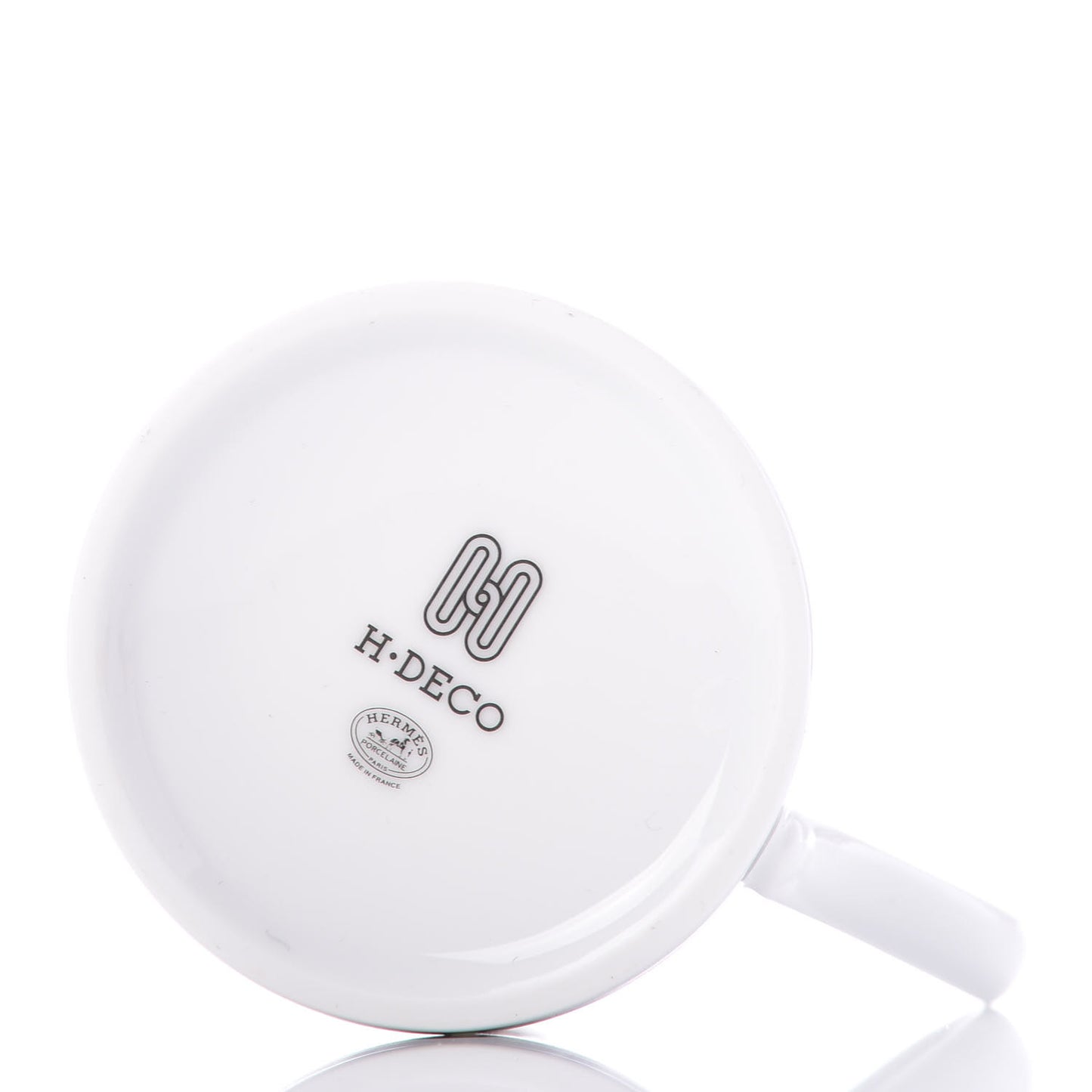 Porcelain H Deco Mug