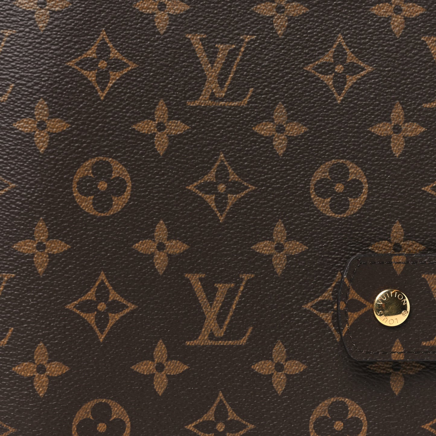 Monogram Large Ring Agenda Cover