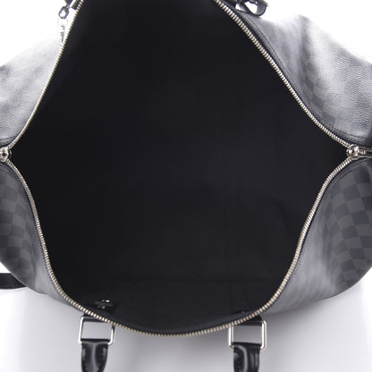 Louis Vuitton Damier Graphite Keepall Bandouliere 55 4 of 10