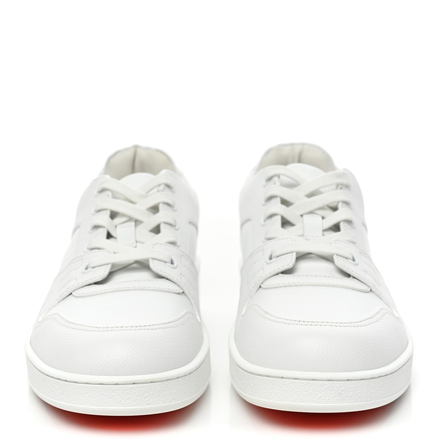 Hermes Epsom Calfskin Womens Free Sneakers 38.5 White 2 of 9